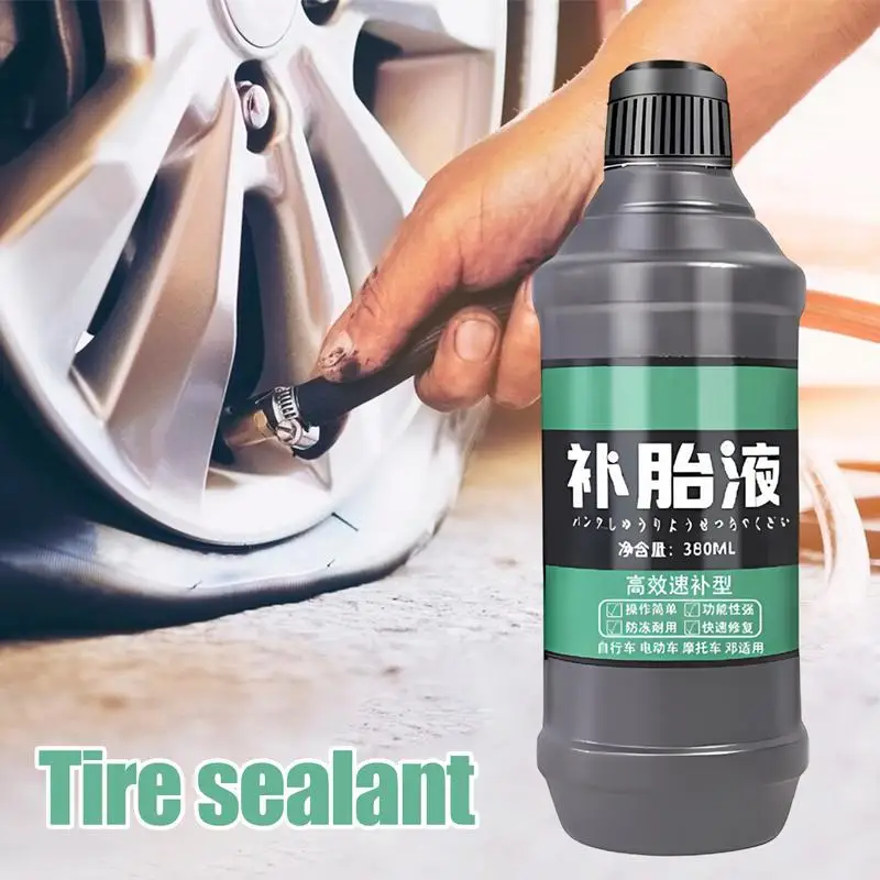 380ml Bikes Tubeless Tire Sealant Fast Sealing Tubeless Sealant Tire Repair Tools for Road CX And Gravel Bicycles Tires