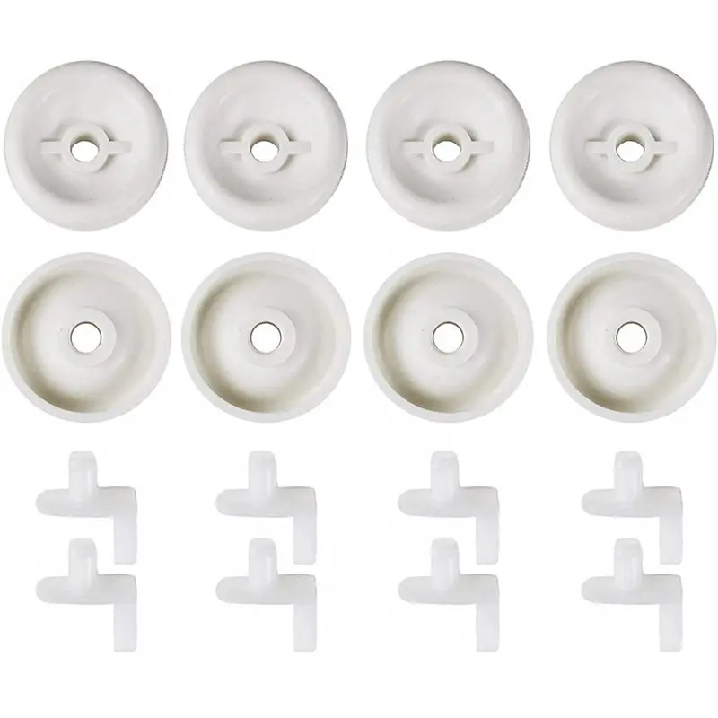 [B25B!】 Dishwasher Dishrack Rollers And Studs-1 Set Lower Rack Wheel Kit Replacement For GE, Kenmore WD35X21038 300℉ Exact