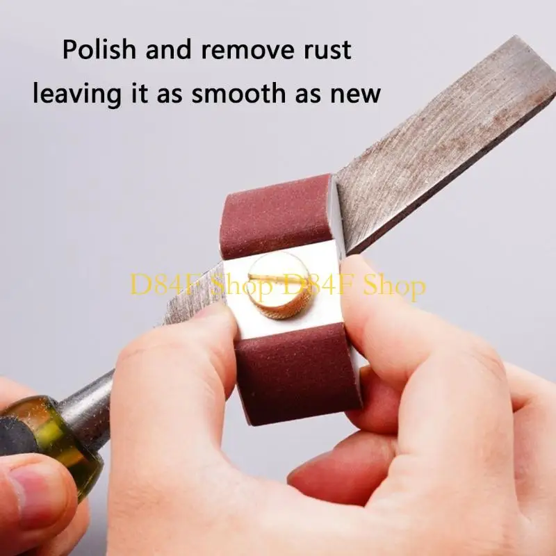 

D84F Long Lasting Emery Cloth Roll Abrasive Sandpaper Roll for DIY Projects and Professional Woodworkers Use for Hand Sanders