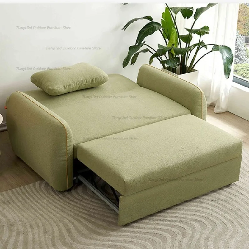 

Скандинавский креативный диван-кровать из вельвета, современный дизайнерский раскладной диван-кровать для спальни, мебель для дома, Muebles De Salon FYSS