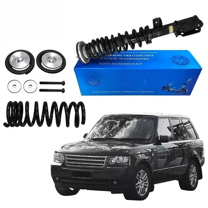 Air Spring to Coil Spring Conversion Kit for L322 2002-2012 Vogue HSE Suspension Coil Shock Absorber Strut Set