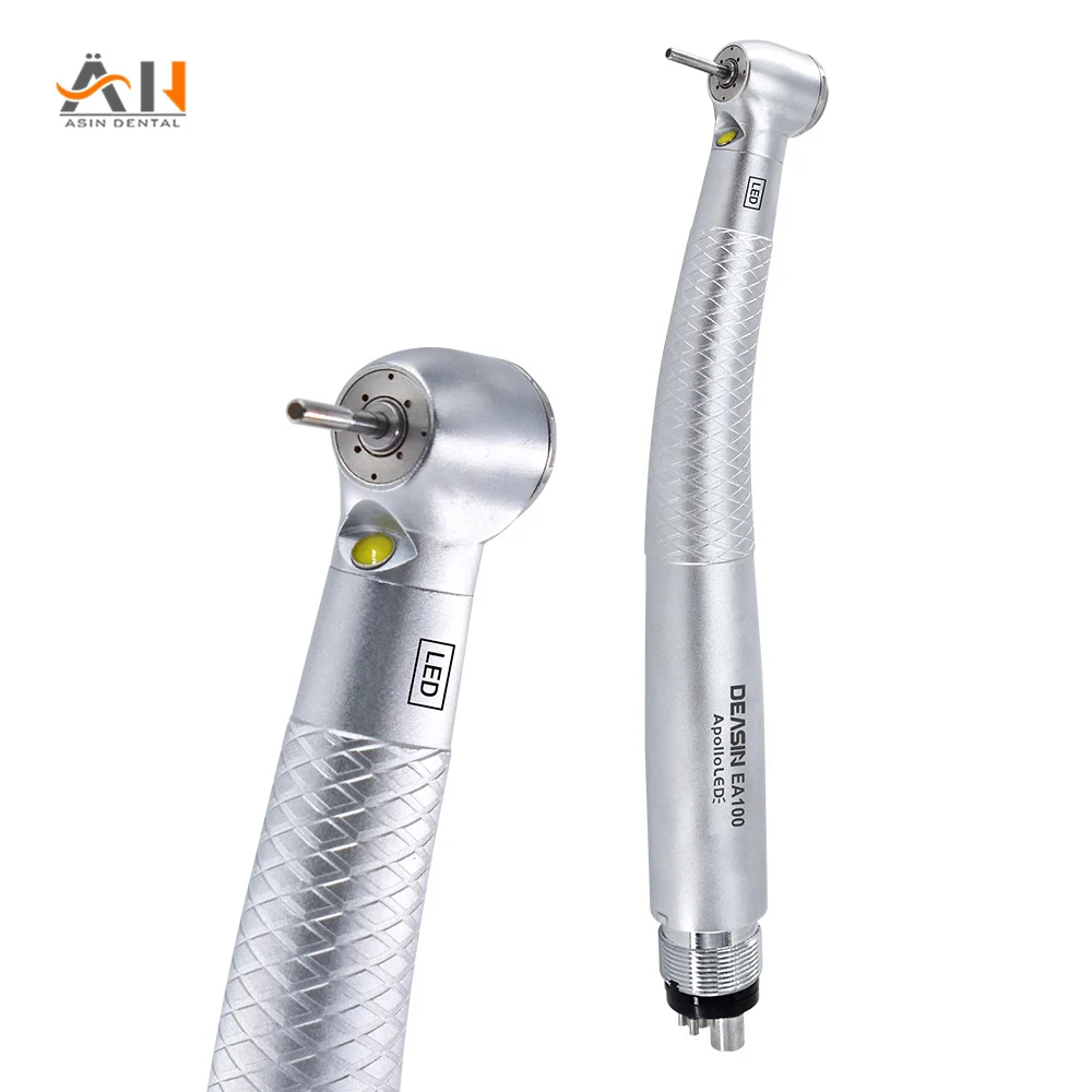 COXO type Dental High Speed LED Handpiece Dentist Tips E-Generator Air Turbine B2 M4 Quattro Water Spray Ceramic Bearing Rotor