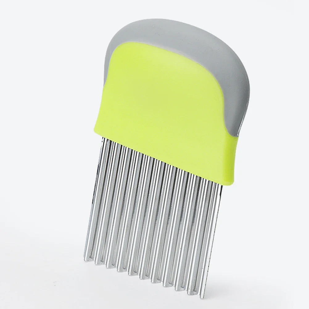 

2Pcs Wave Potato Cutters Stainless Steel Crinkle Cutter for Fruits Vegetables Creative Kitchen Cutting Tool Fast Easy to Use