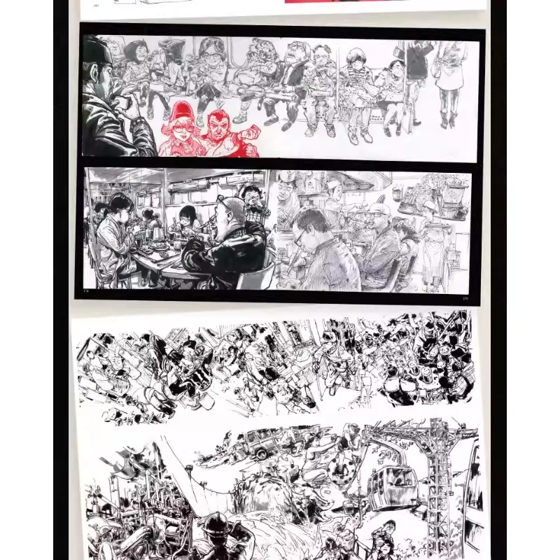 Kolekcja prac artysty koreańskiego Kim Jung Gi, artbook z 2018 roku, manuskrypty, zeszyty do rysowania, perspektywa postaci ludzkiej, chiński styl urzędowy.