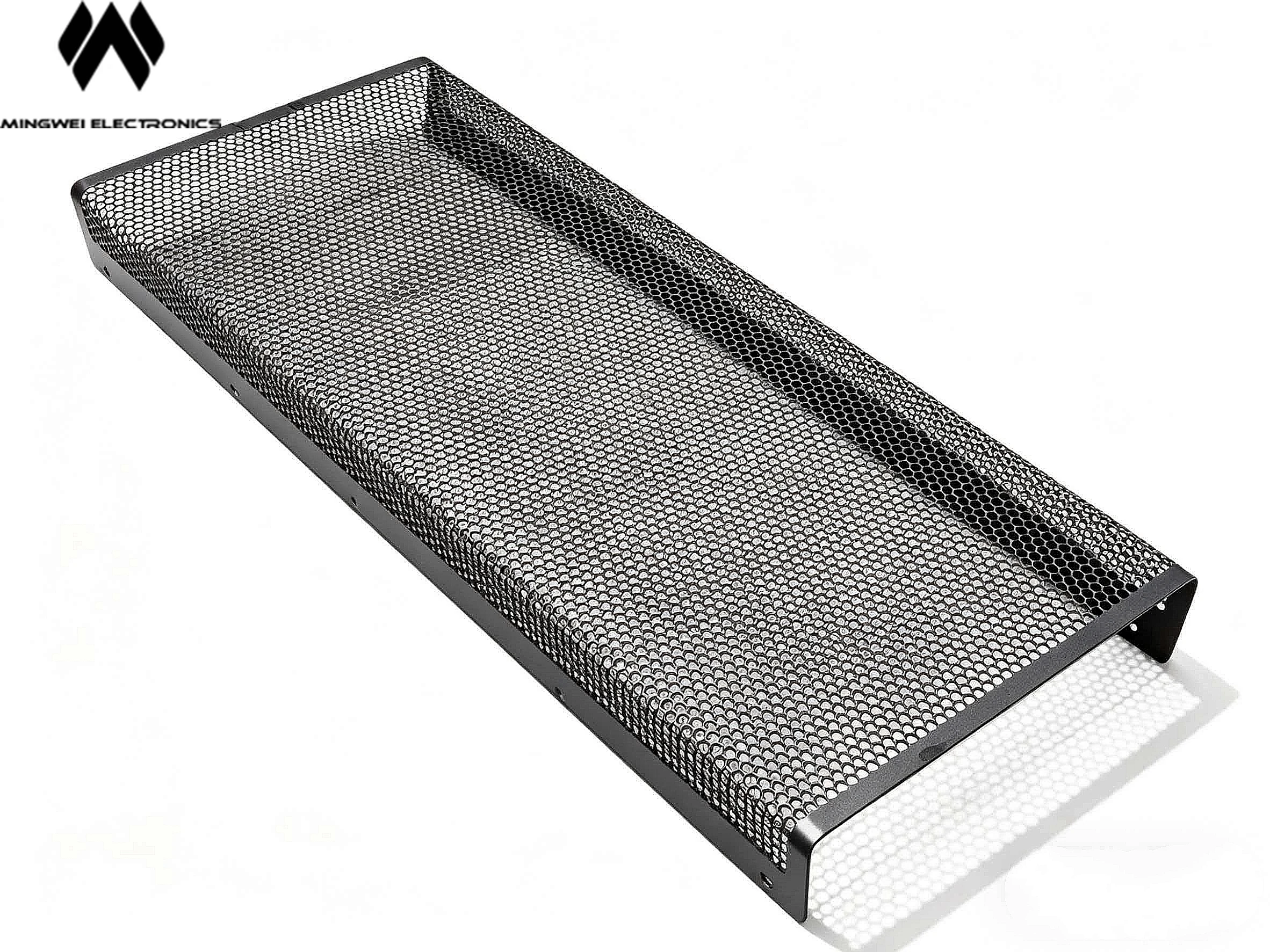 Dual 12 Inch Line Array Speaker Protection Cover Hexagonal Mesh 1 5mm Thick Customizable