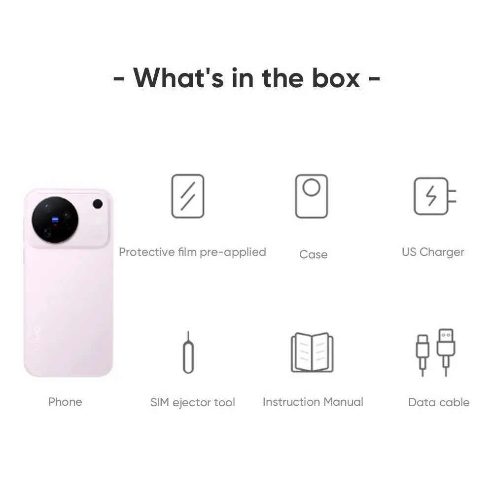 vivo X500 Chinese Version 5G Smartphone MediaTek Dimensity 9600M 6.59'' 144Hz AMOLED Display 7500mAh Battery 90W SuperCharge