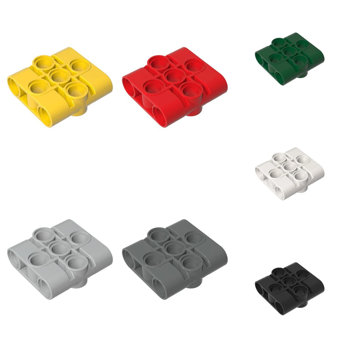 MOC100PCS 39793 Plate House Brick Pin Connector Liftarm 1x3x3 Attractive Adaptive Building Block Toy Adult Boys Special Day Gift