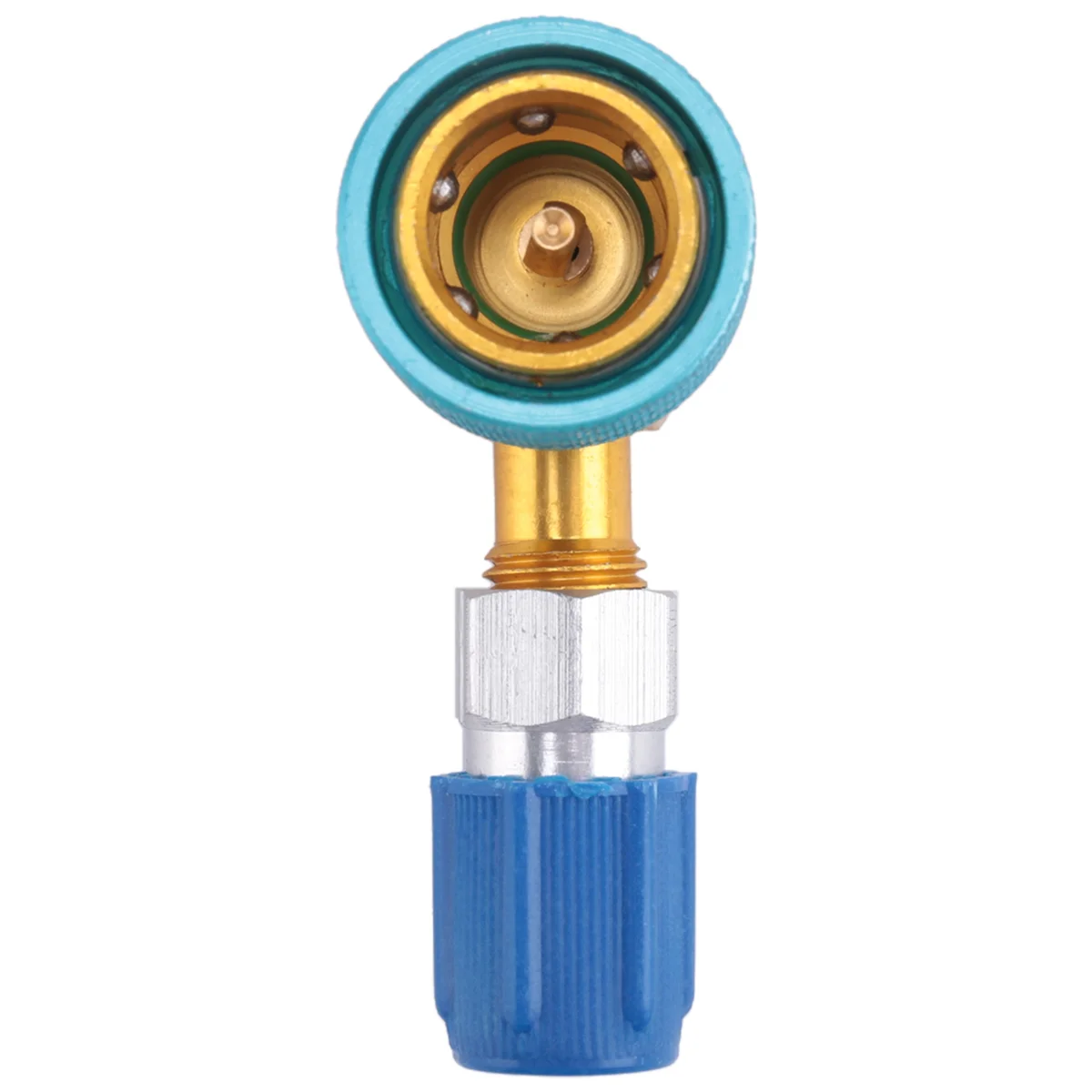 クイックカプラーアダプター,r1234yf-r134a低冷媒,カーエアコンフィッティング,プラスカプラー