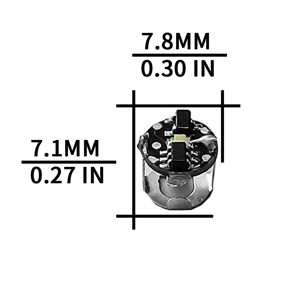 1Pcs Mini Magnetron Light Led Single Lamp For Diy Toys Wireless Light Materials Diorama Accessory 0.78*0.71CM