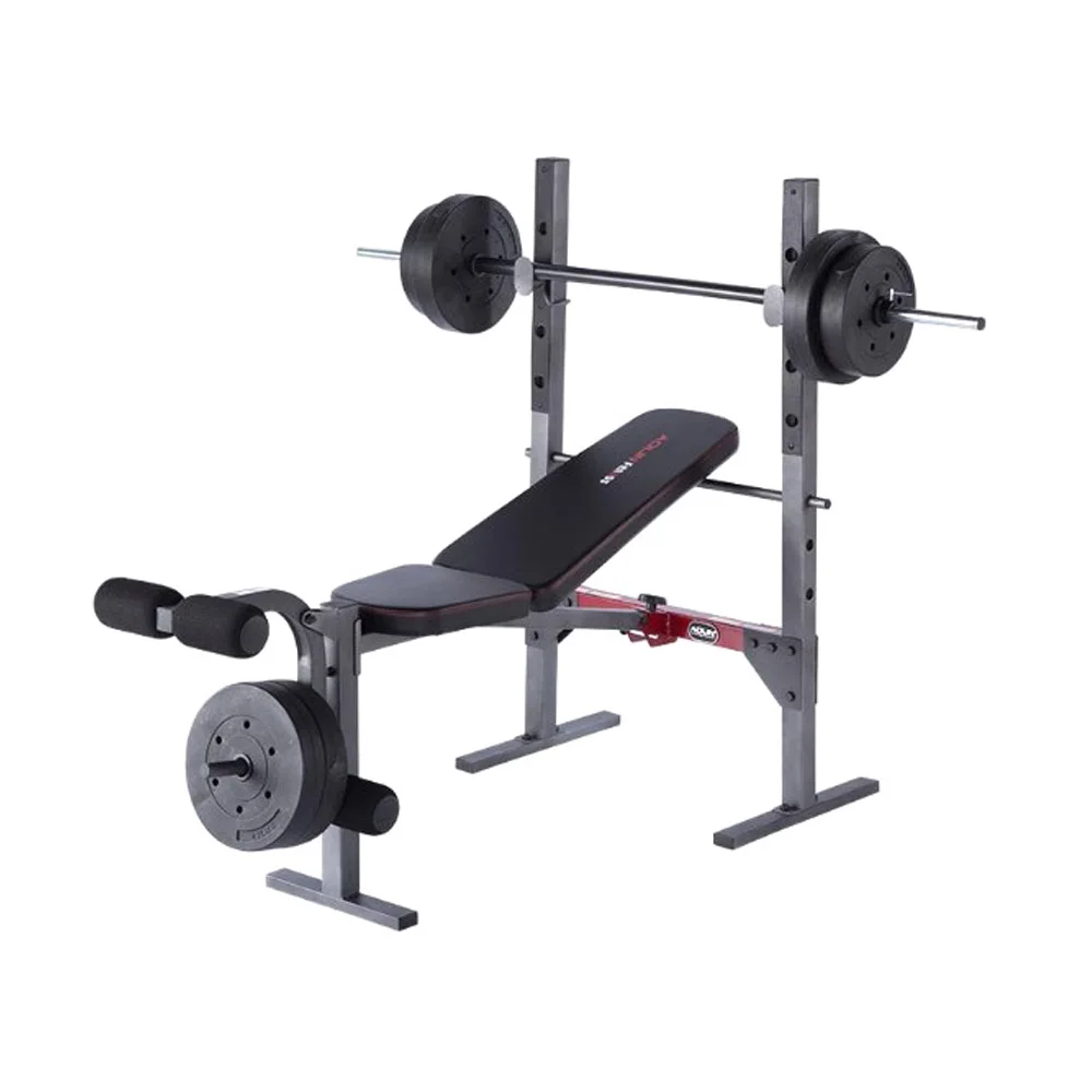 Adjustable Weightlifting Bench Press With Lat Pull Down Bar Wholesale Supply Multi Gym Equipment