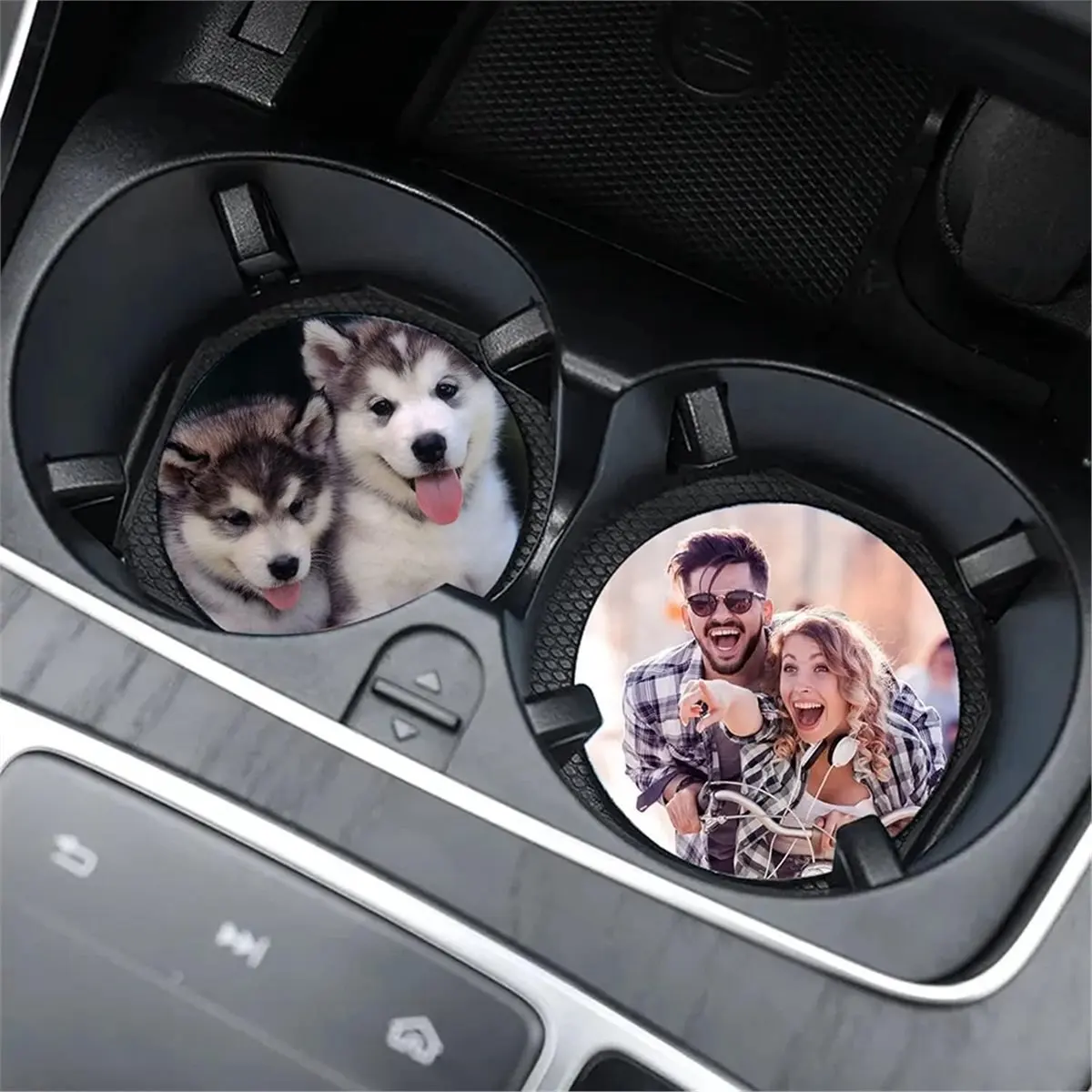 Budget-Friendly-Bulk Sublimation Coasters - 300pcs DIY Circular Blanks for Heat Transfer Crafts, 2.75 in