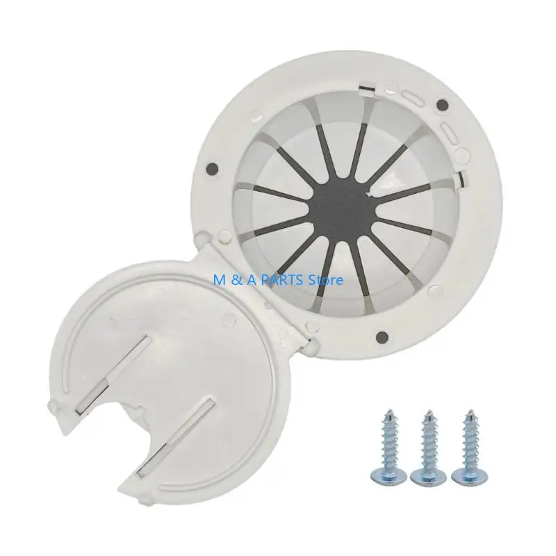 U1JF Cable Hatches Round Flexible Cable Hatches Round Designs Cord Cover for Electric Cord Storage in Campers Trucks Yachts