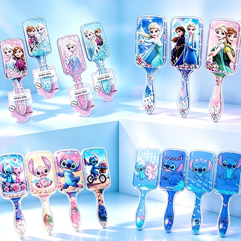 Disney Frozen Princess Elsa stitch combs, Hair accessories, hairdressing tools, girl rewards, dress-up accessories