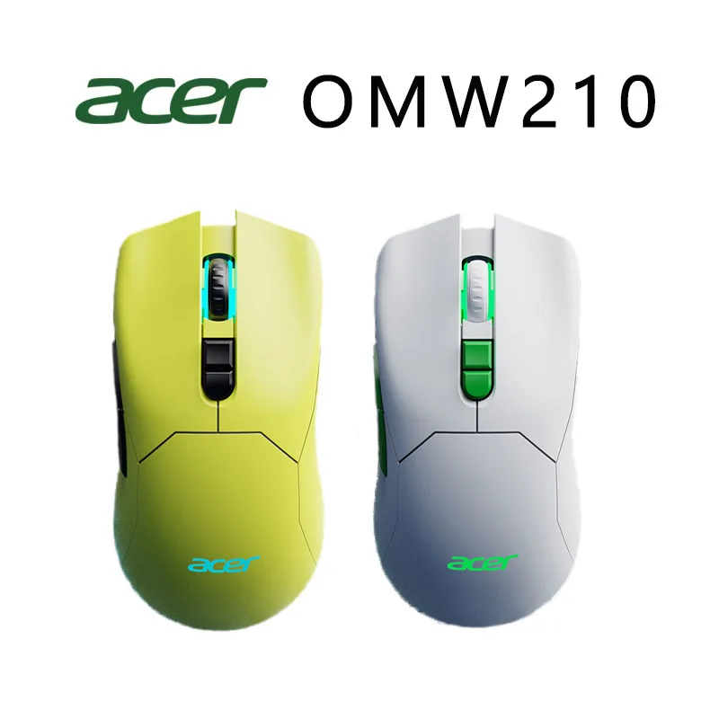 Acer Wireless Game Mouse Pawa 3212 9600dpi 2.4g Wireless Bluetooth Three Mode Fps Low Latency Gaming Esports Mouse Birthday Gift