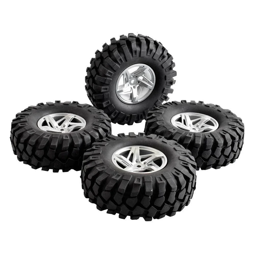 RC Rim01-7006L Rubber  Tires 108mm & Wheel sets RC 4WD Axial Rock Climbing