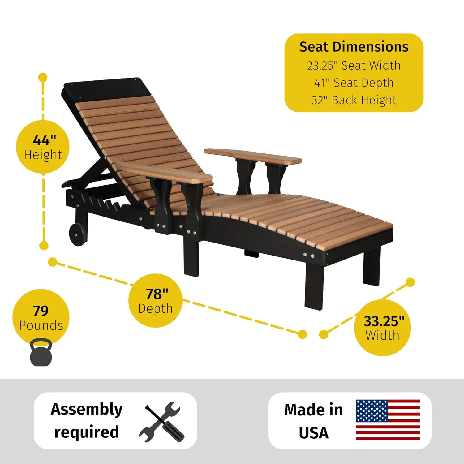 Lounge Chair - Available in 26 Colors