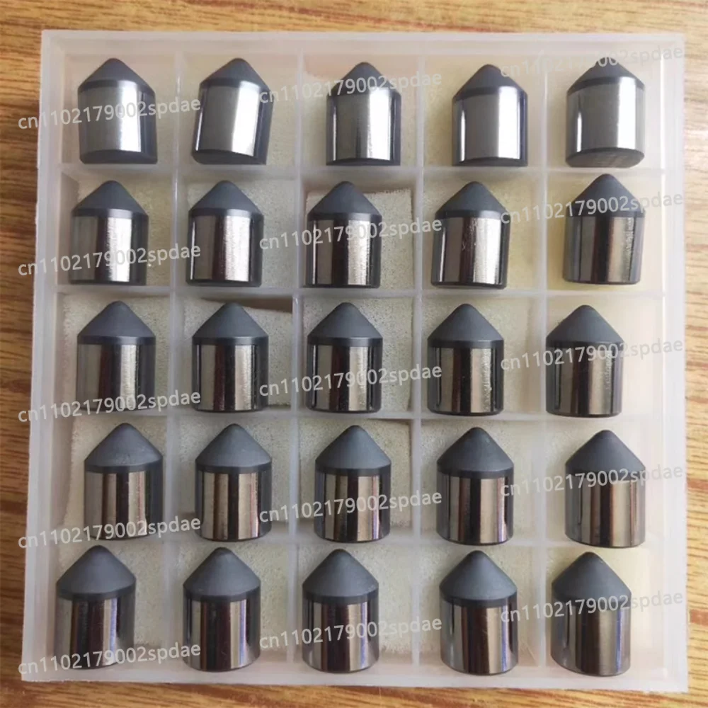 Round PDC Polycrystalline Diamond Composite Compact Blank For Oil Gas Well Drill Bit Welding Processing Material