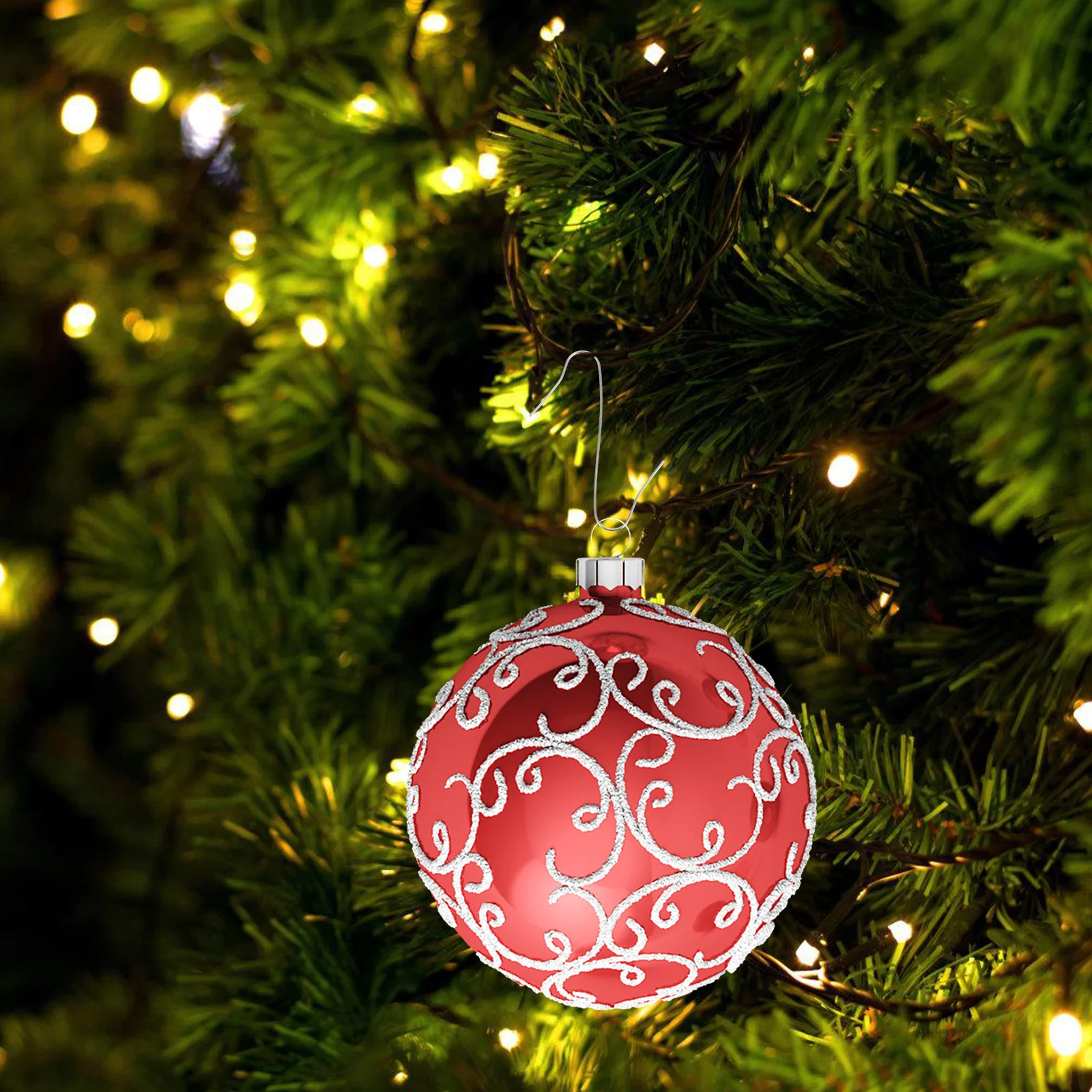 

100Pcs Christmas Tree S-Shaped Hooks Secure Hold for Ornaments and Holiday Decorations Christmas Tree Ornament Hooks