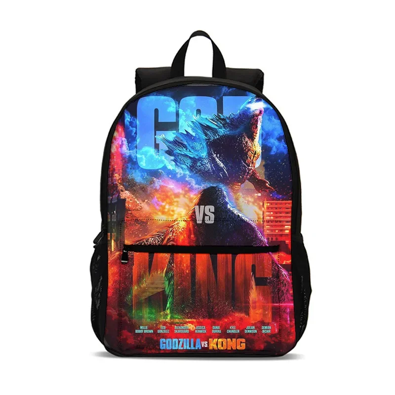 Godzilla Harajuku Anime Backpacks for 3D Print Oversize Student School Bag Mochila Cosplay Backpacks Laptop Bags Gifts - view 3