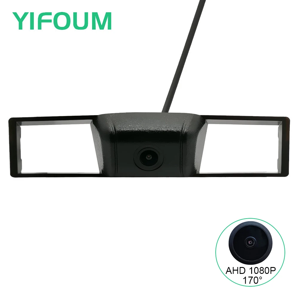 AHD 1080P Fisheye CCD Car Front View Parking Positive Logo Camera Night Vision For Porsche Cayenne 2018 2019 2020