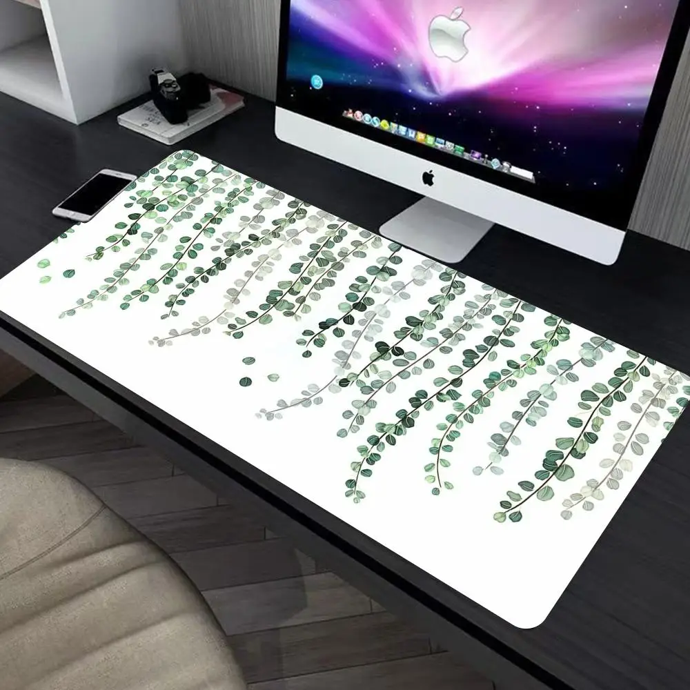 

Wicker Leaves Mouse Pad large keyboard mouse desk pad non-slip rubber gaming mouse pad laptop mouse carpet