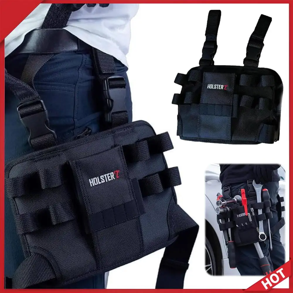 

Сумка для инструментов на бедро, компактная маленькая сумка-переноска, подсумок для инструментов, кобура для инструментов, подсумок для инструментов электрика