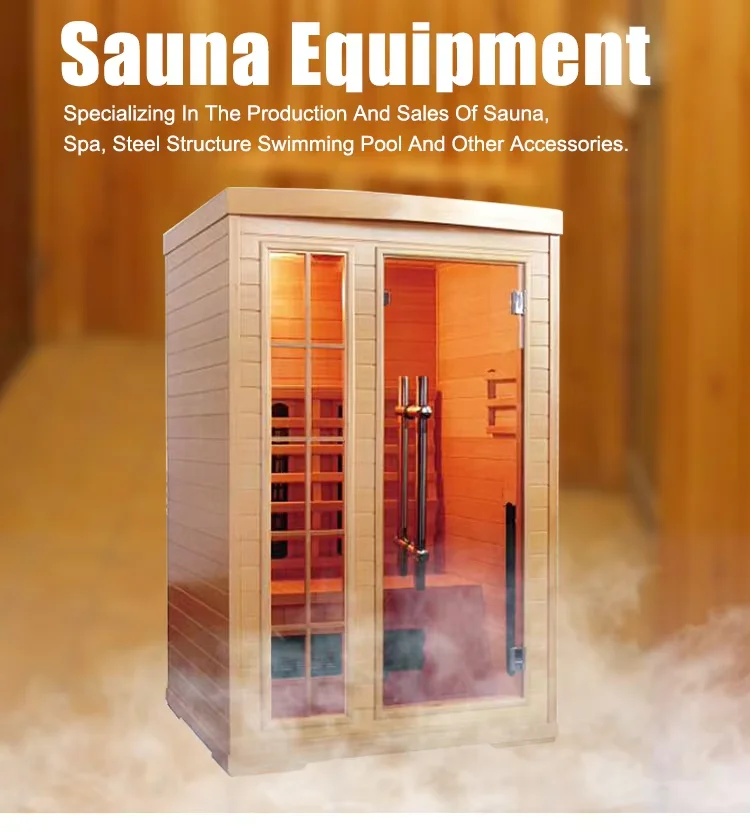 Luxury Multi Person Indoor Sauna Room Solid Wood Infrared Home Spa Sauna