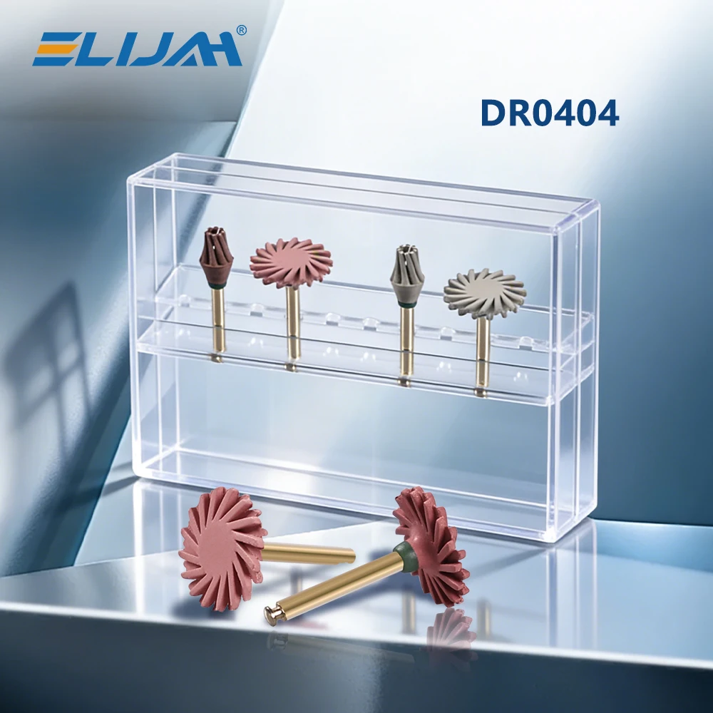 

4Pcs/Set Dental Composite Polishing Disc Wheel Rubber Eagle Polisher Kit Dental Rotary Grinding and Polishing Instrument Tools
