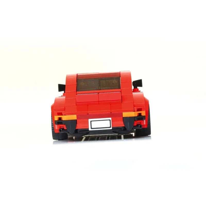 

MOC-212616Red New90sIconic Sports Car Racing Building Blocks Model310PartsMOC Креативные строительные блоки на день рождения для мальчиков и детей