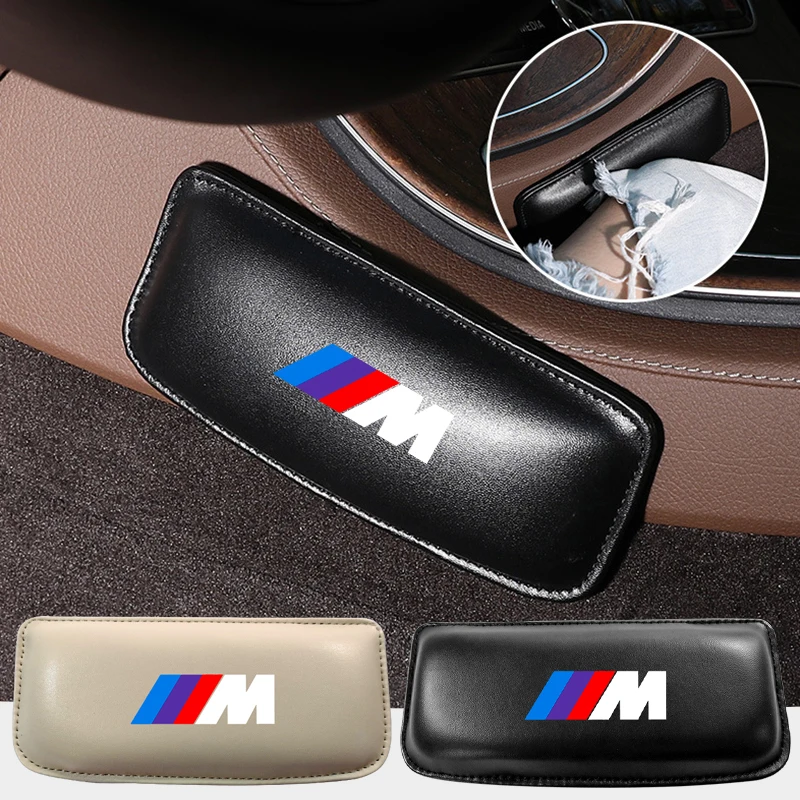 Car Knee Pad Interior Pillow pad Comfortable Cushion Memory Headrest For BMW M Power Performance E90 E91 E92 X3 X5 X6 M3 M5 F18