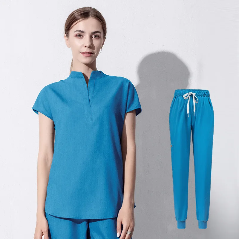 Wholesale Operating Room Medical Uniform Scrubs Hospital Working Scrubs Set Medical Supplies Nurse Dental Surgery Suit Workwear