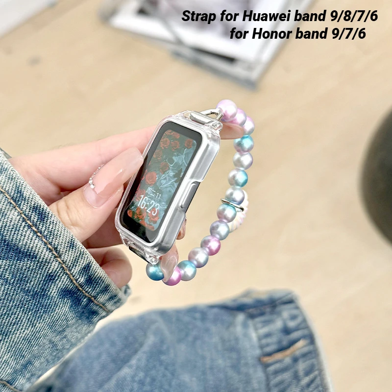 

Nylon strap for Huawei band 9 Sport watchband for Huawei band 8/7/6 Pro Smartwatch Correa bracelet Woman Smartwatch Wristband