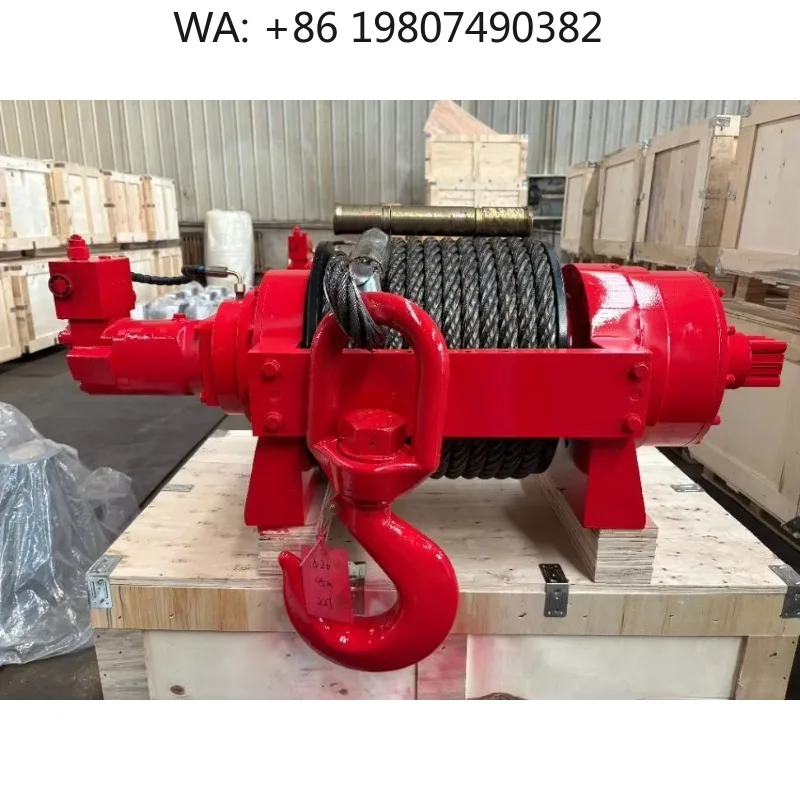 Multi-Spec Hydraulic Capstan Recovery Winch 5–50 Ton, Universal Pulling Gear for Tow Trucks, Cranes, Wreckers, Recovery Vehicles