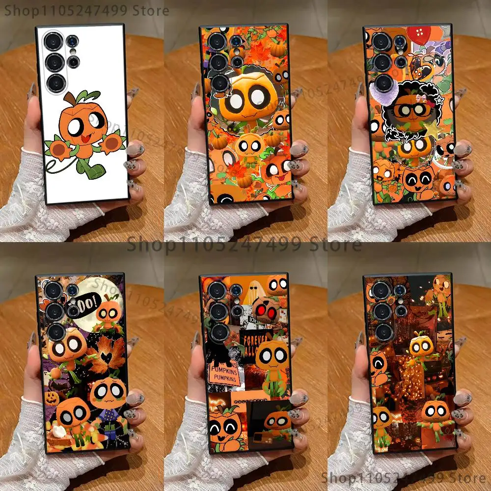 

Gourdy D-Dandys W-World Phone Case For Samsung S25,S24 Ultra,S20,S30 plus,S22 plus,S23,S30 Ultra 5G Silicone Black Shell