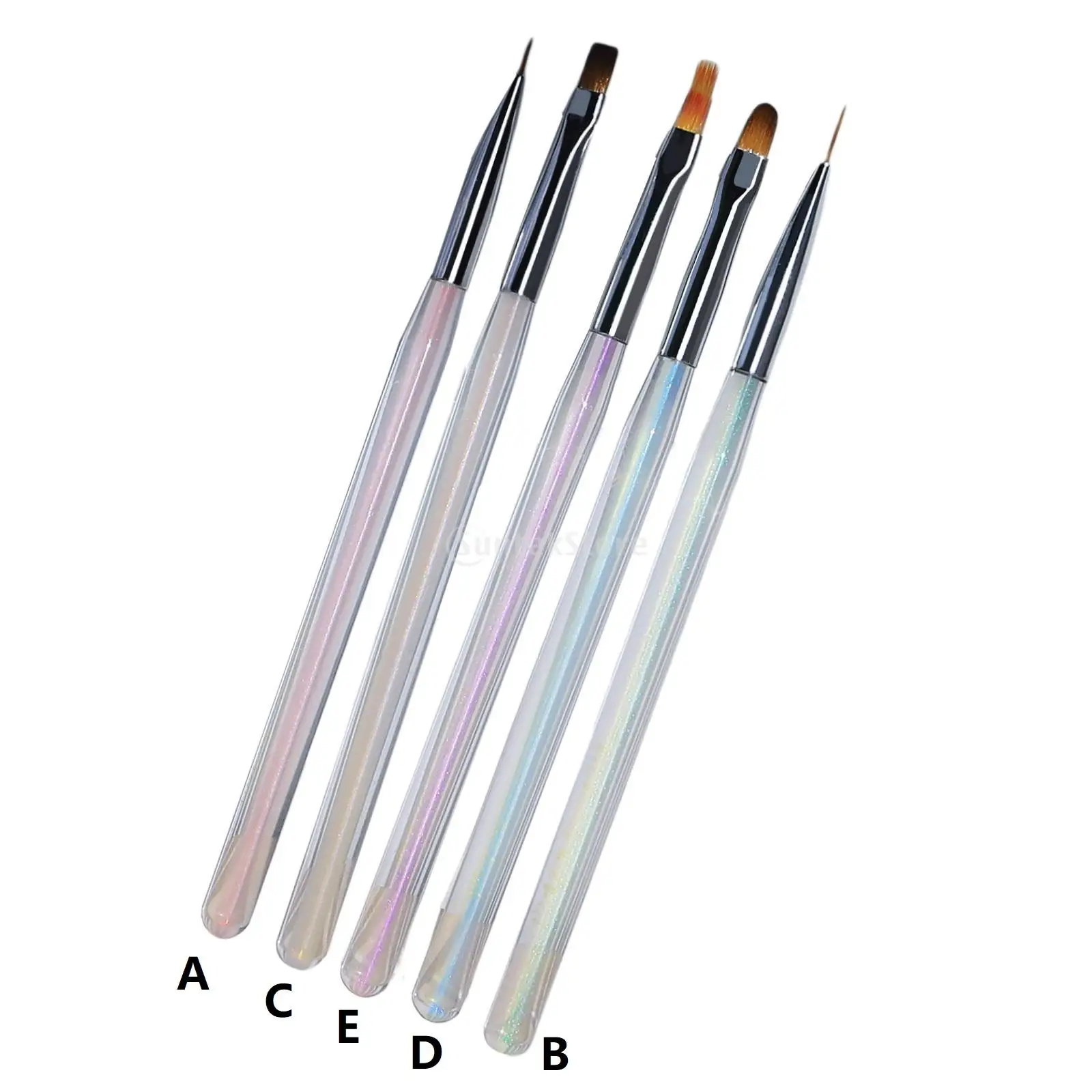 UV Gel Nail Brush Pen Nail Art Point Drill Drawing Brush Pen Nail Art Pen Brushes for Nail Art Tools Nail Painting Drawing