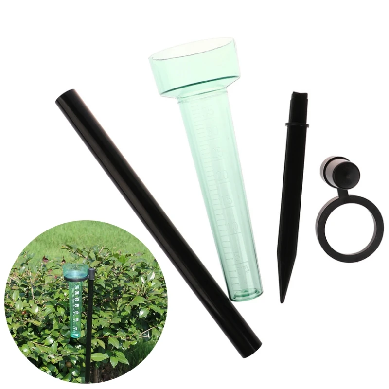 Polystyrene Rain Gauge Up to 35mm Measurement Tool For Garden Water Ground