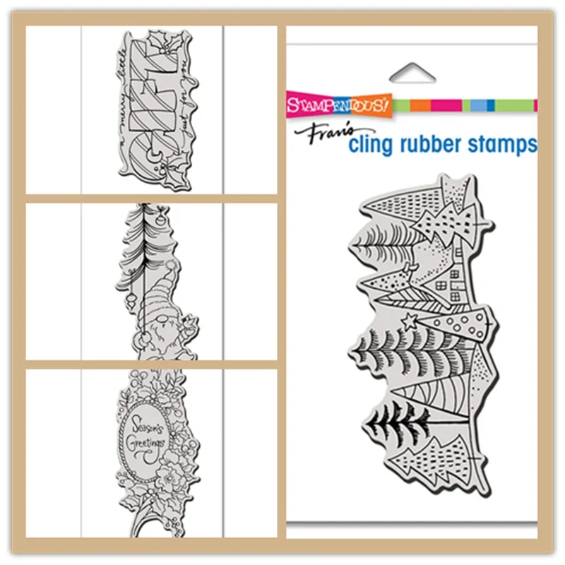 

New 2022 Card Scrapbooking Dwarf Snowman Owl Cat Flower Pumpkin Christmas Clear Stamps Account Craft Set No Dies