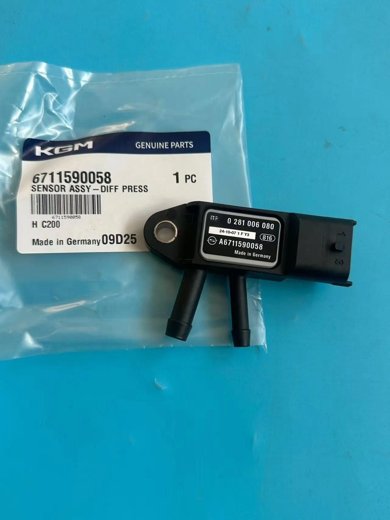 Genuine Diff Press Sensor Assy 6711590058 For Ssangyong Actyon Rexton G4 Actyon Sports Korando C Rodius/Stavic Tivoli/XLV Musso