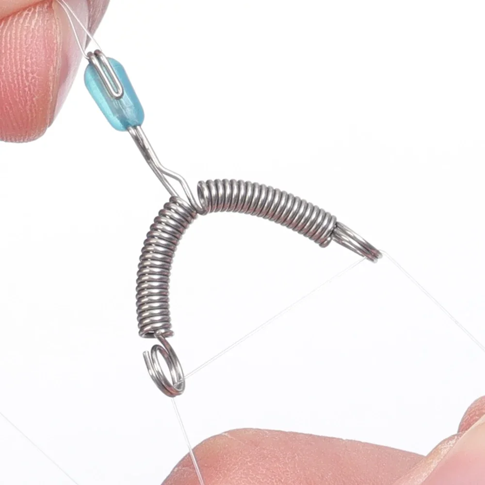 10 stücke Frühling Release Draht Splitter Angeln Anti-verwirrung Teiler Angeln Balance Rigs T Form Wirbel Twisted Kreuz-linie – Detail 3