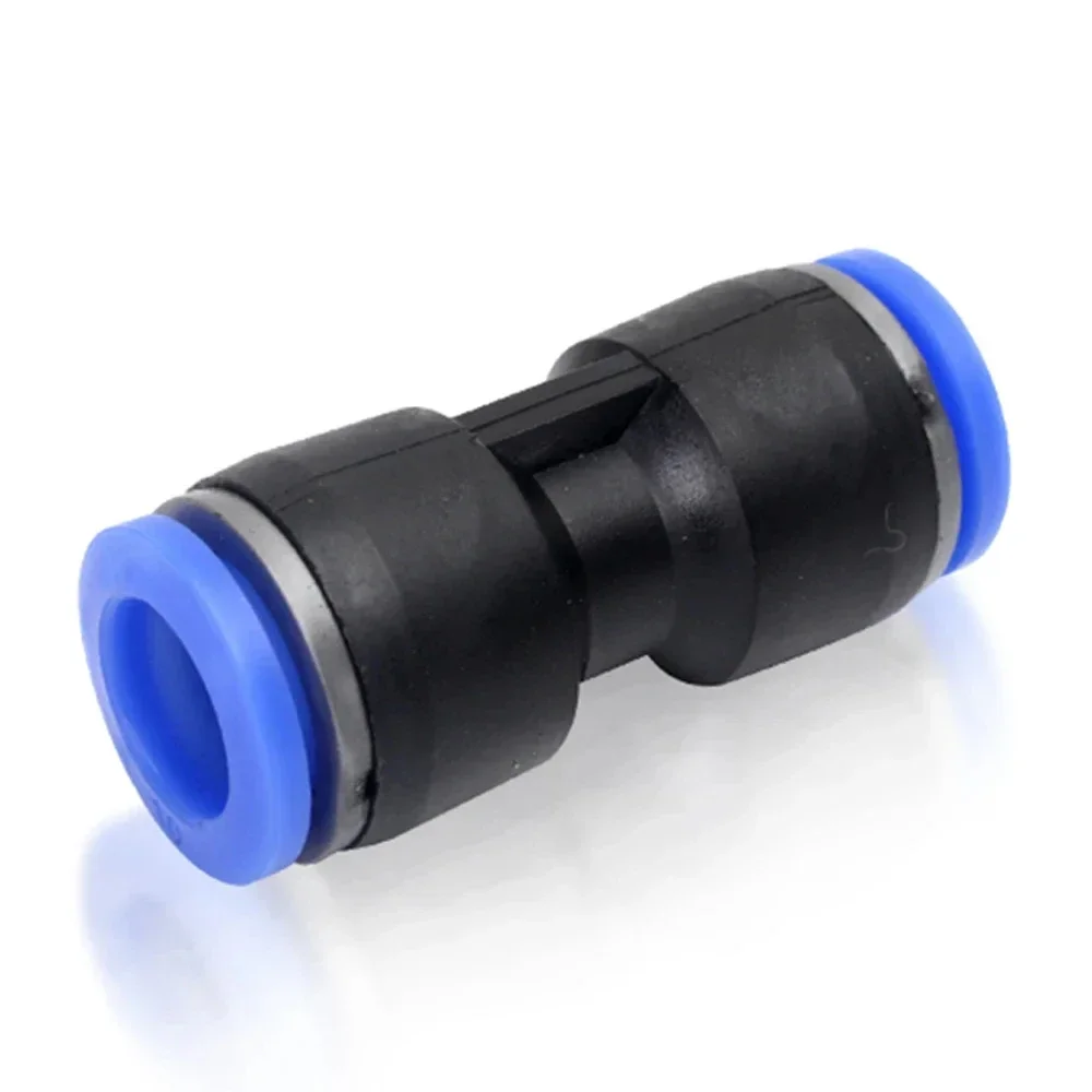 PU PG Pneumatic Quick Connector Plastic Hose Air Pipe 4 6 8mm 10mm 12mm 14mm 16mm Straight Reducing Gas Quick Connection