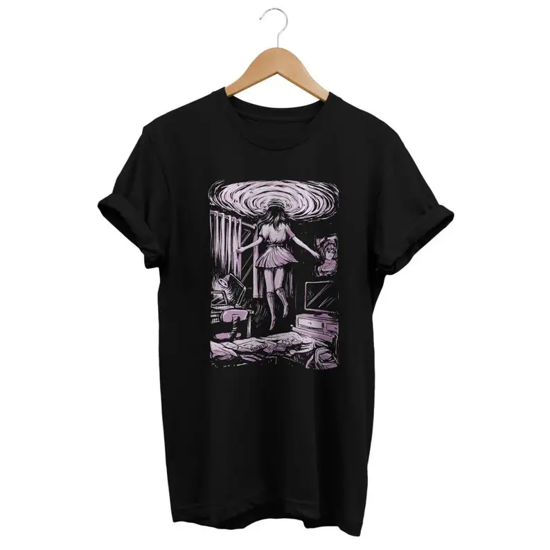 

Multiverse Explorer: Retro Grunge Art Space Tee