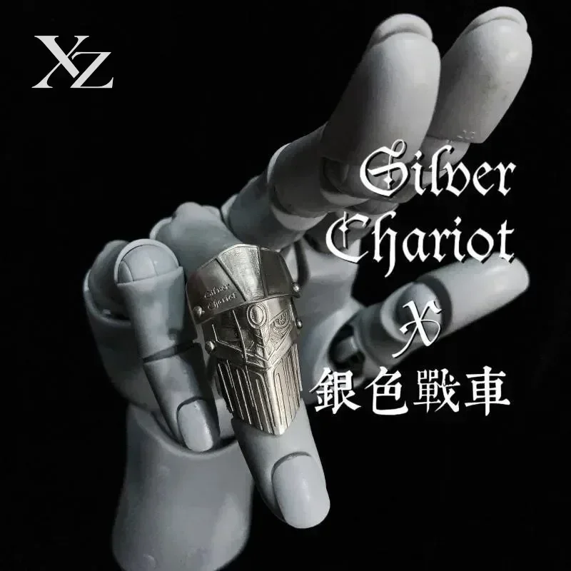Hot Sale Handsome Armor Design IP Peripheral Pre-Sale- JoJo's Bizarre Adventure Polnareff Silver Tank Ring, Premium Collectible