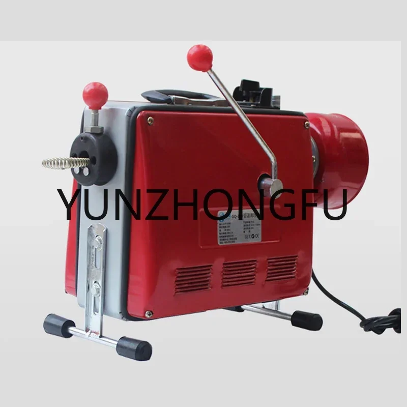 600W Electric Pipeline Dredging Machine Automatic Sewer Dredger Toilet Floor Drain Dredging Blockage Drainage Cleaning