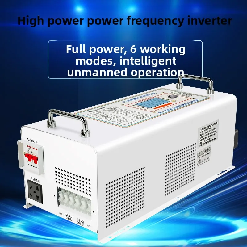 3000W Pure Sine Wave Inverter | 12V-72V to 220V for RV & Off-Grid Solar Systems