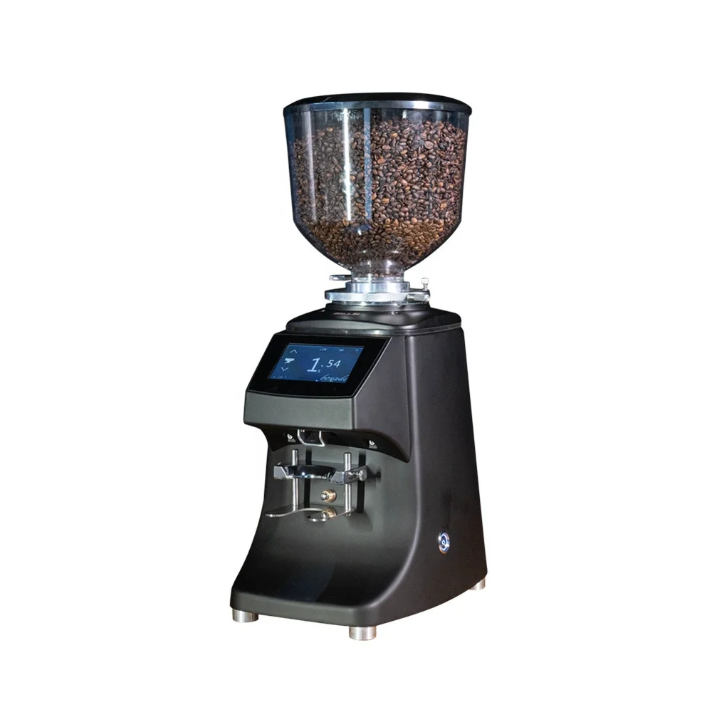 Electric Semi-Auto Burr Mill Coffee Grinder Mill Coffee Bean Powder Grinding