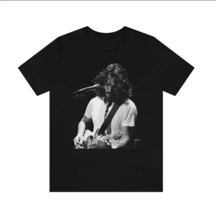 Chris Cornell Tshirt Men Unisex Classic Short Sleeve