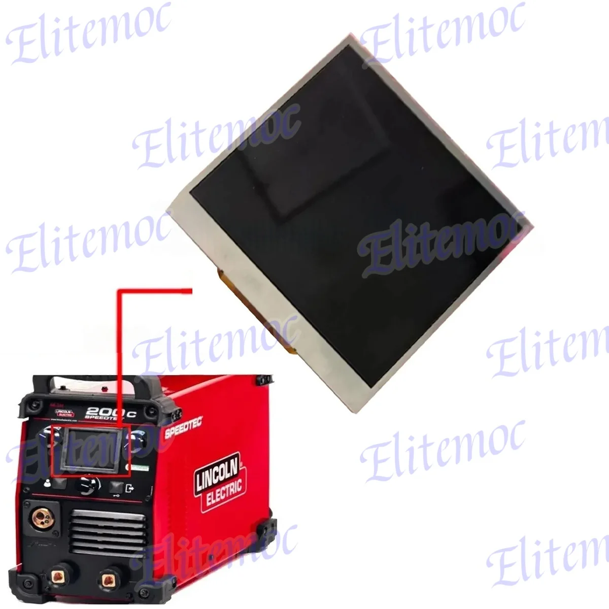 

0942172001R For Lincoln SPEEDTEC 200C Multi-Process Welding Machine LCD Display Screen Repair Parts Replacement
