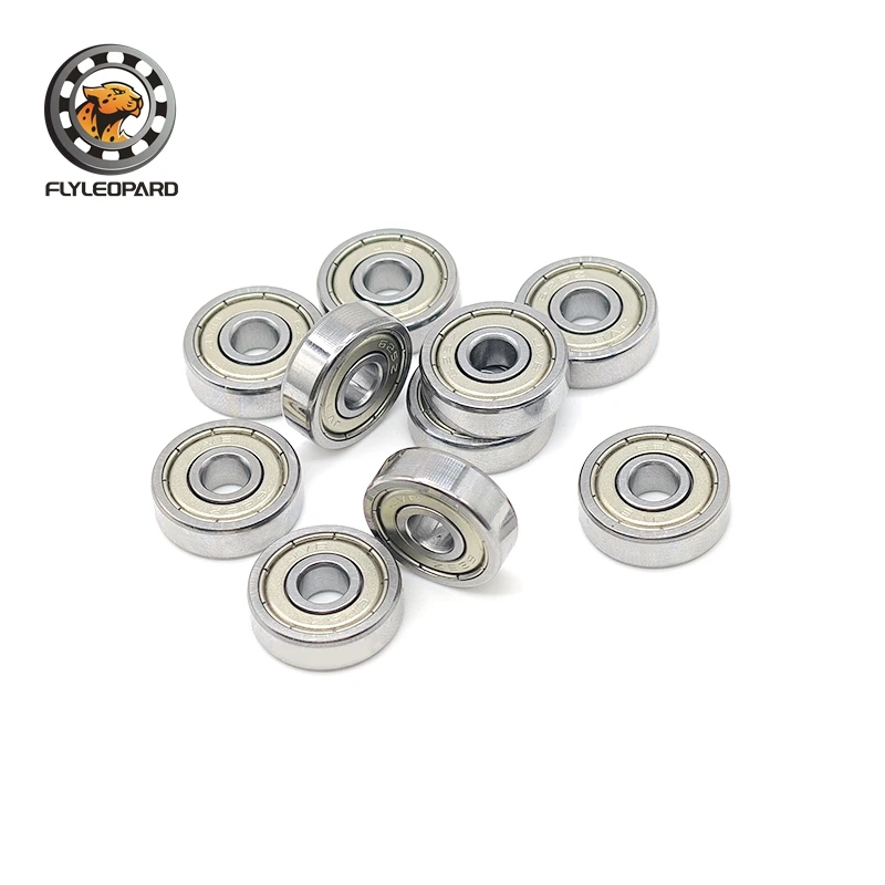 10PCS Bore 2,3,4,5,6,7,8,9,10mm  Miniature Bearings Assortment  2x6x2.5 4x10x4 5x14x5 6x17x6 7x19x6 8x16x5 9x24x7 & Other Sizes