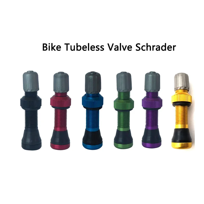 1 piece 40mm Bike No Tubes Valve Schrader Stems Universal For MTB Rim Tubeless Valve