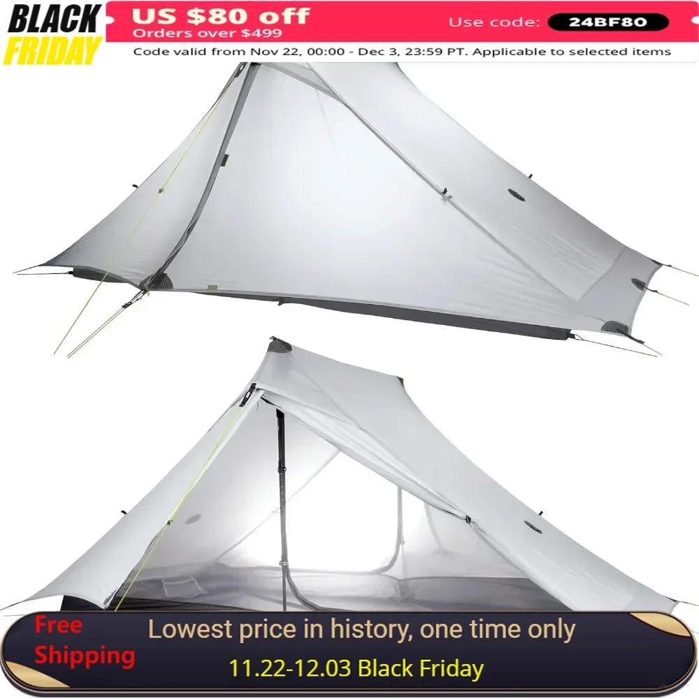 

Outdoor Tent,for 1-Person or 2-Person Camping, Trekking, Kayaking, Climbing, Hiking,Tents